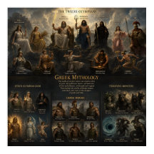 Greek Mythology Chart