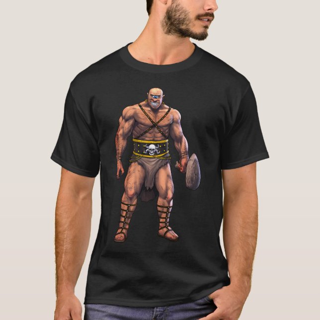 Greek Mythology Cyclops T-Shirt (Front)