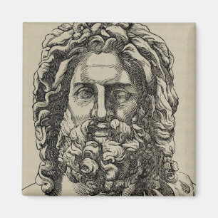 Greek mythology god Zeus Magnet