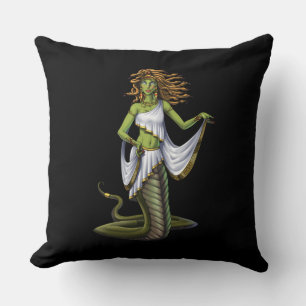 Greek Mythology Goddess Medusa Cushion