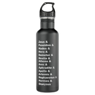 Greek Mythology Gods Pantheon List of Demigod Name 710 Ml Water Bottle