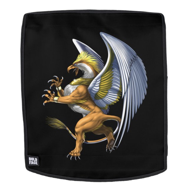 Greek Mythology Griffin Backpack (Removable Face)