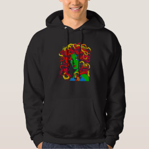 Greek Mythology Medusa Pop Art Hoodie