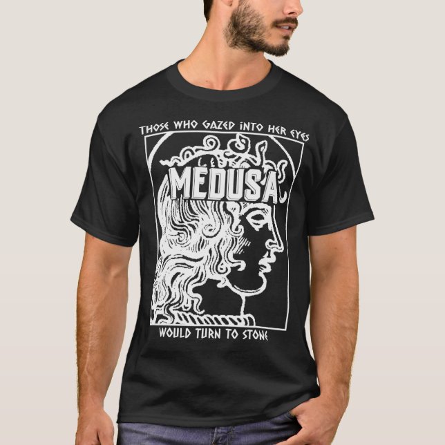 Greek Mythology Medusa  T-Shirt (Front)