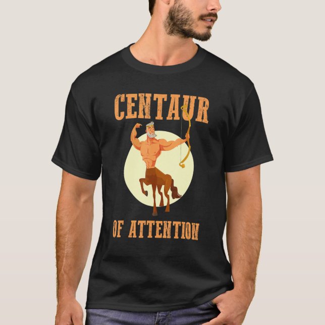 Greek Mythology Mythological Creature Centaur Of A T-Shirt (Front)