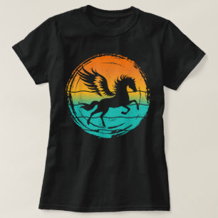 Greek Mythology Pegasus Wings Horse Stallion T-Shirt