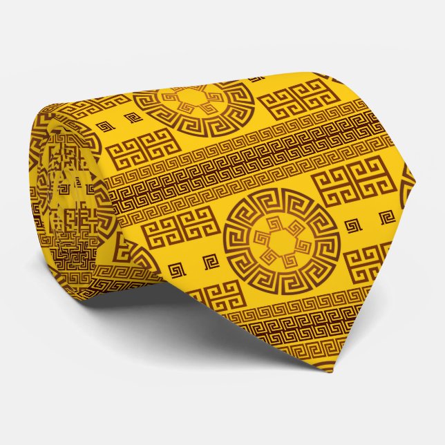 Greek Neck Tie (Rolled)