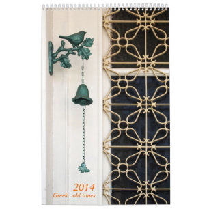 Greek old times calendar