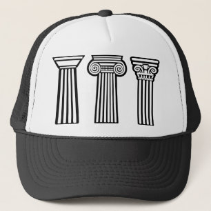 Greek Orders Column Doric Pillars Trucker Hat