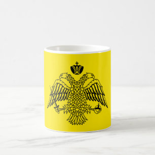 Greek Orthodox Church flag Mount Athos religious Coffee Mug