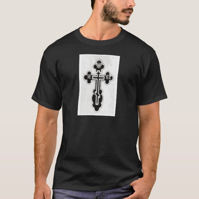 Greek Orthodox Cross T-Shirt (Front)