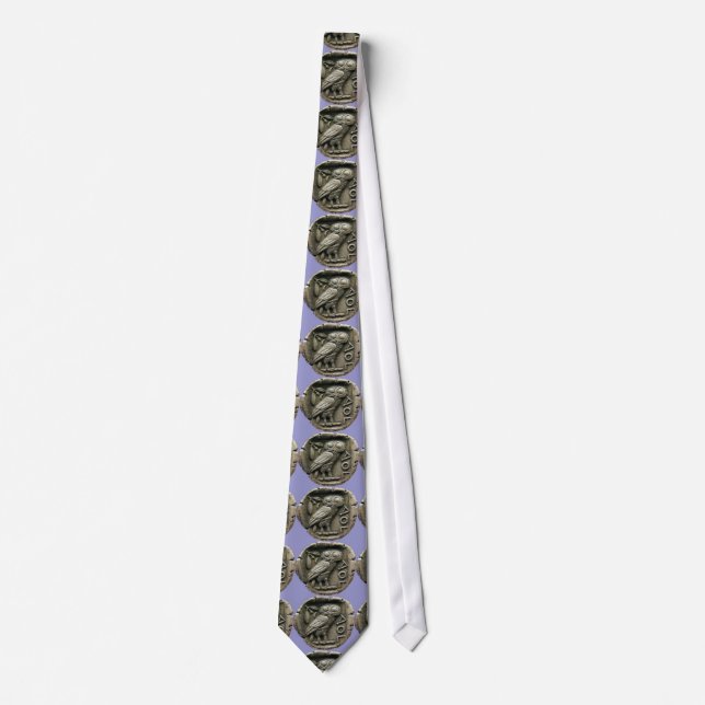 Greek Owl Tie (Front)