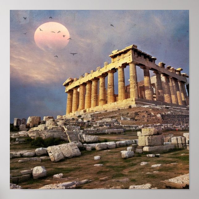 Greek Parthenon Poster (Front)