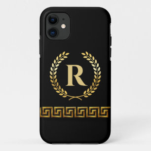 Greek Personalised Initial iPhone 11 Case
