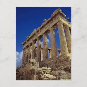 Greek ruins, Acropolis, Greece Postcard