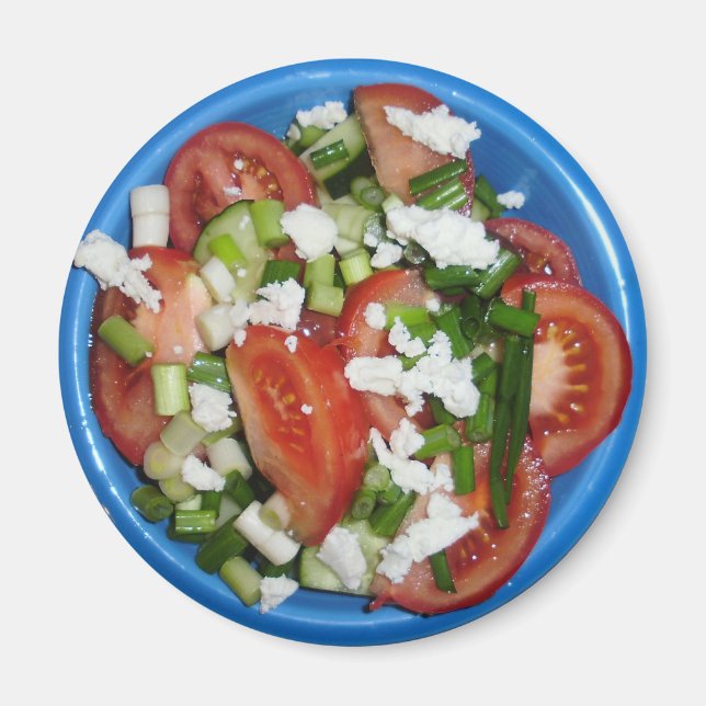Greek Salad Magnet (Front)
