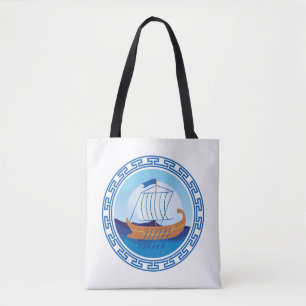 Greek Ship Tote