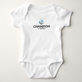 Greek Soccer Champ Baby Bodysuit