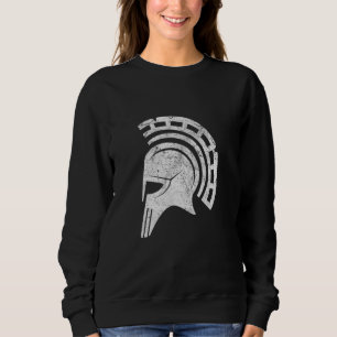 Greek Spartan Helmet Greek Independence Day Greece Sweatshirt