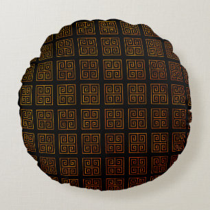Greek style   round cushion