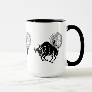 Greek style Taurus Mug