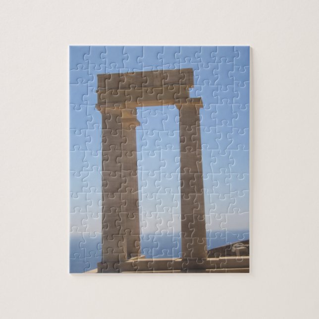 Greek Temple Jigsaw Puzzle (Vertical)