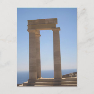 Greek Temple Postcard