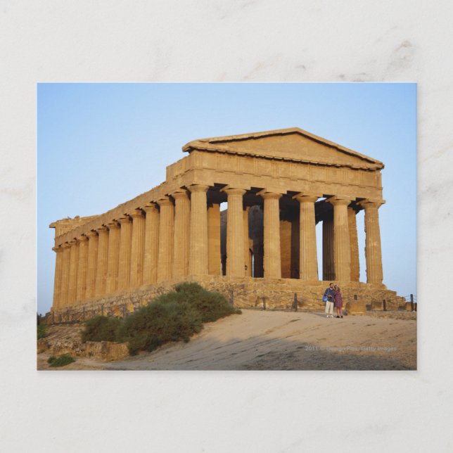 Greek Temple Postcard (Front)