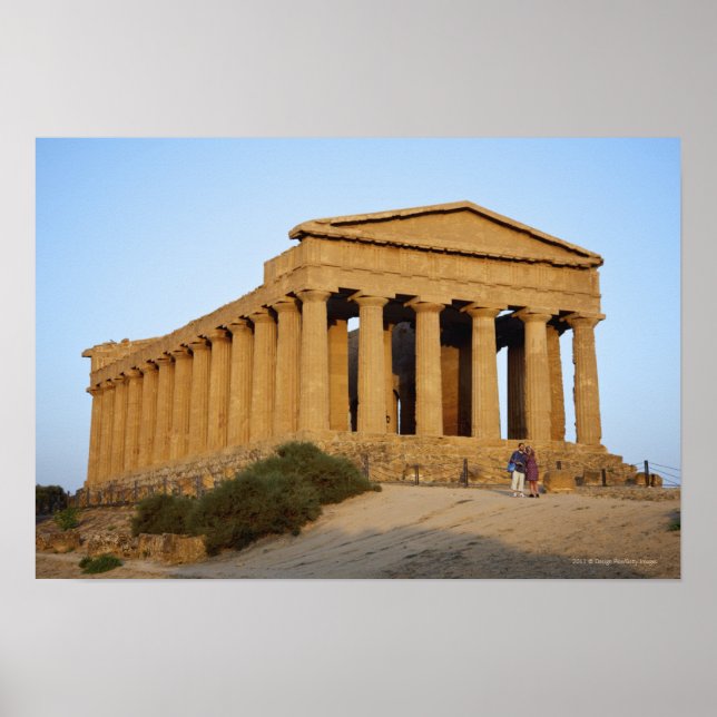 Greek Temple Poster (Front)