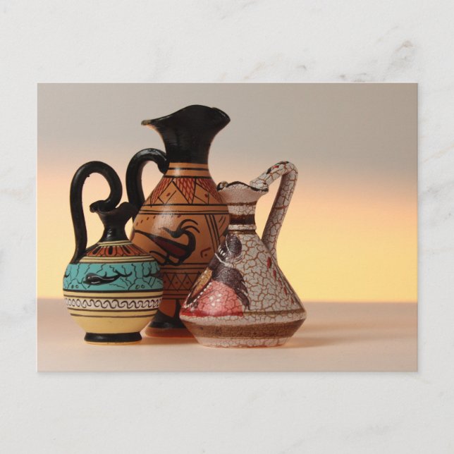 Greek Vases Postcard 1 (Front)