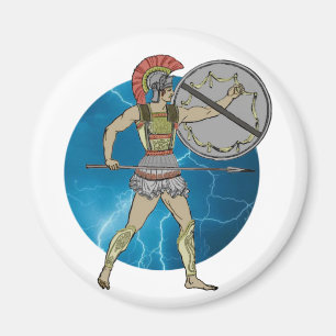 Greek Warrior Magnet