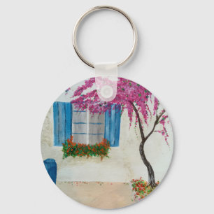 Greek window key ring
