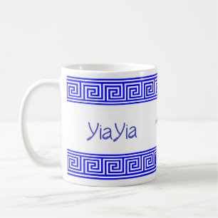 Greek YiaYia Ceramic Mug