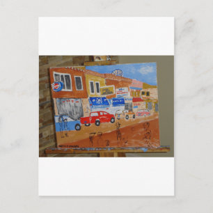 Greektown Detroit Postcard