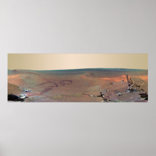 Greeley Haven Panorama Mars Rover Opportunity Poster