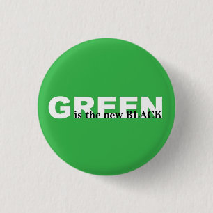 Green 3 Cm Round Badge