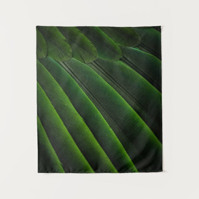 Green 3D wallpaper Tapestry (Front)