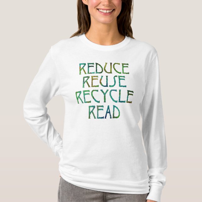 Green 4 Rs One Sided Shirt (Front)