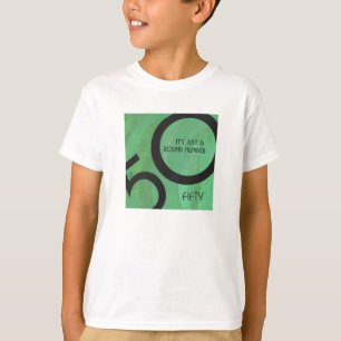 Green 50 Decade Birthday T-Shirt