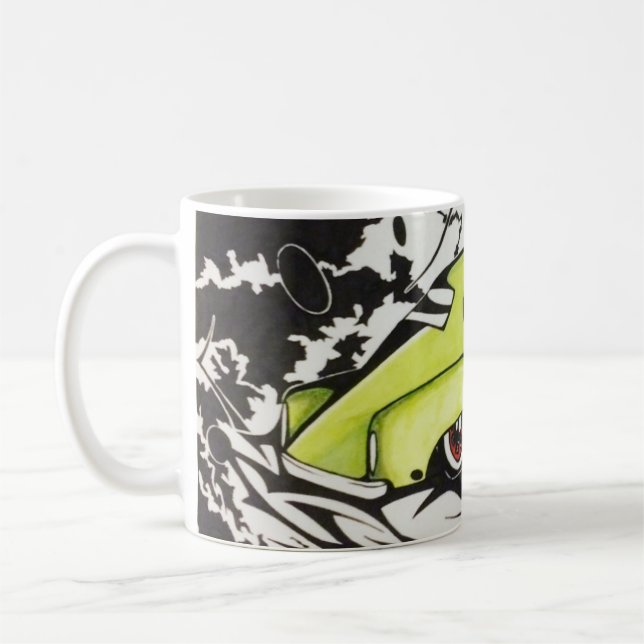 Green 51 Chevy Fleetline Coffee Mug (Left)