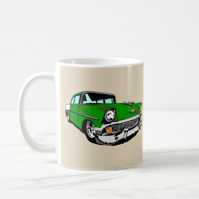 Green '56 Shoebox Coffee Mug (Left)