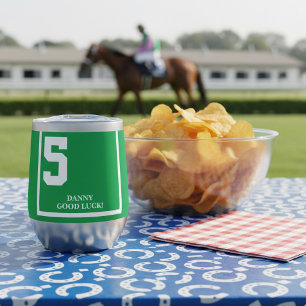Green 5 Personalised Derby Horse Race