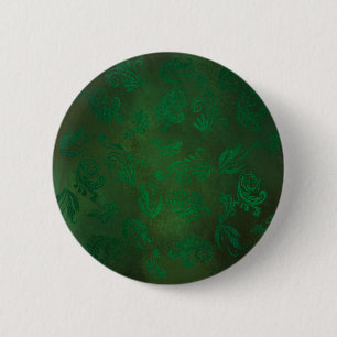 Green 6 Cm Round Badge