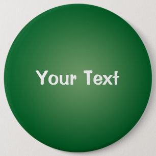 Green 6" Custom Text Button Template