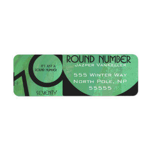 Green 70 Decade Birthday