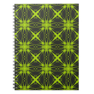 Green abstract background. Fashion graphics.abstra Notebook