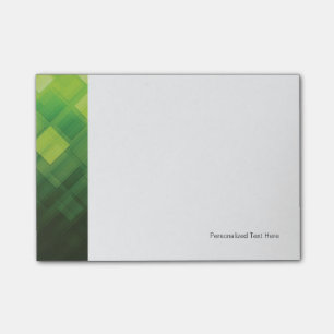 Green abstract technology design post-it notes
