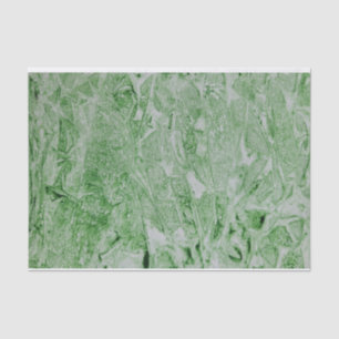 Green Abstract Watercolor Tissue Paper