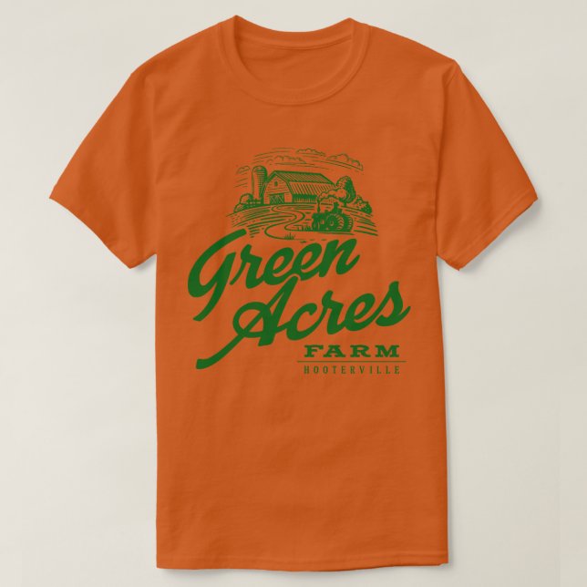 Green Acres T-Shirt (Design Front)