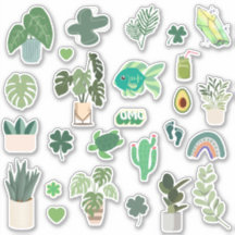Green Aesthetic Pack Sticker